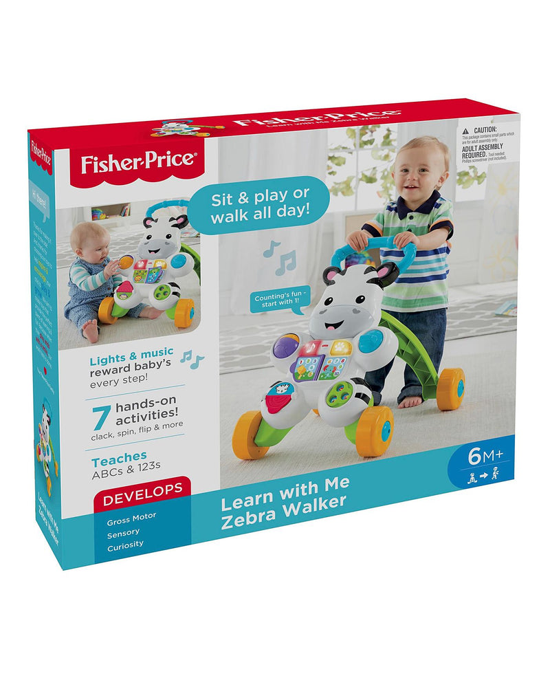 Fisher Price: Learn With Me Zebra Walker
