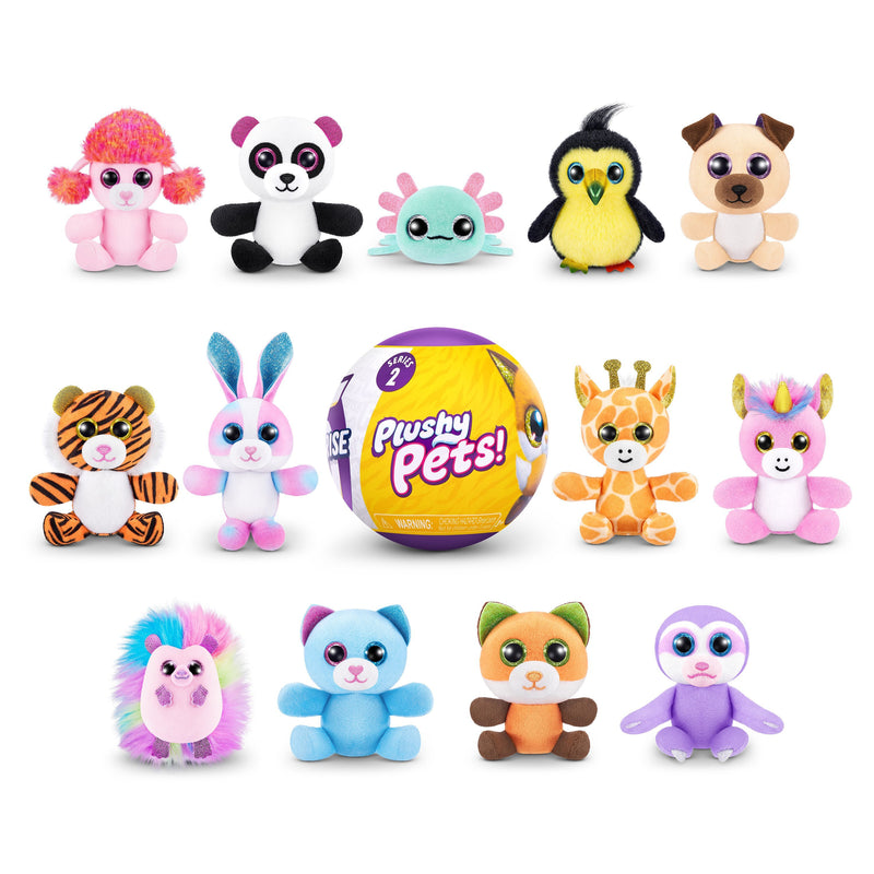 Zuru Plushy Pets Series 2 Mystery Capsule