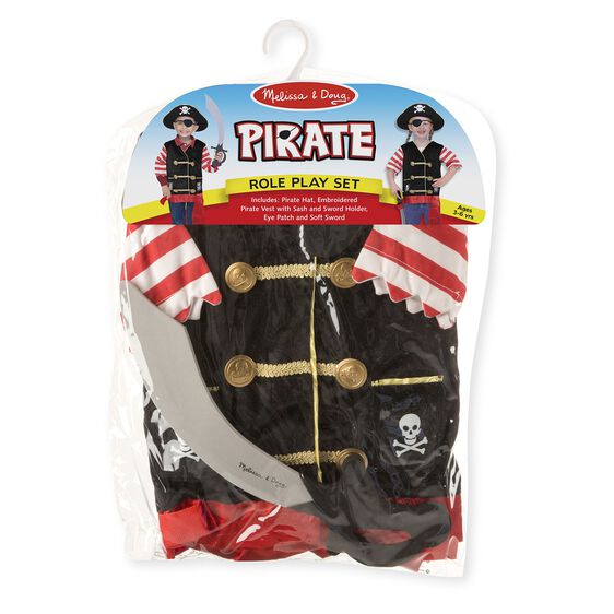 Melissa & Doug Pirate Role Play Set - 3 to 6 Years