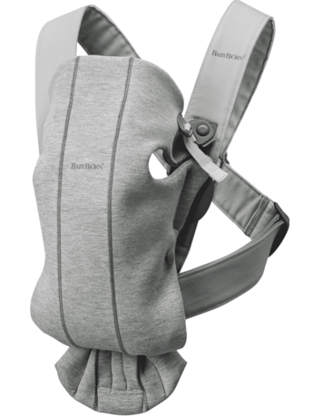 Baby Bjorn - Baby Carrier Mini - Light Grey - 3d Jersey
