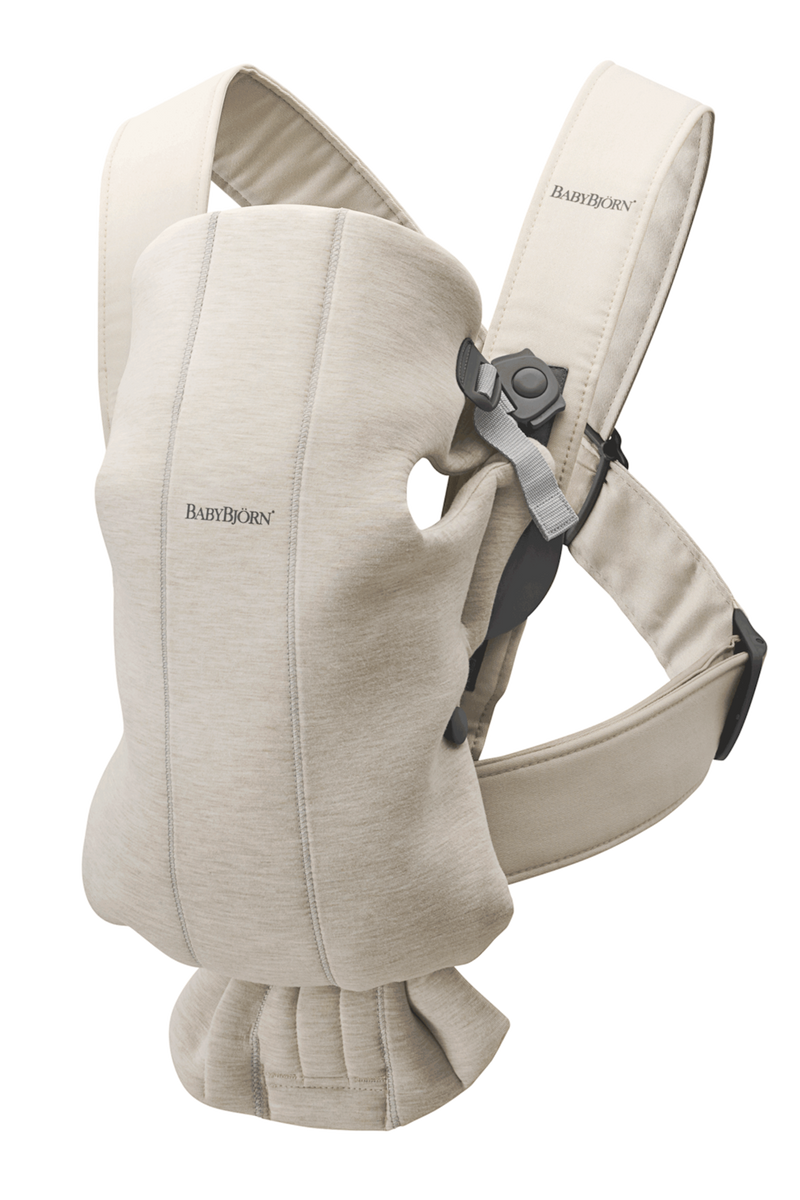 Baby Bjorn - Baby Carrier Mini - Light Beige - 3D Jersey