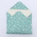 Little Love Blankets 3 Point- Teal Bunnies