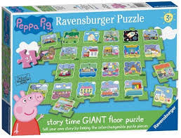 Peppa Pig Giant Floor Puzzle - David Rogers Toymaster