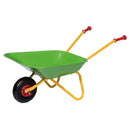 Rolly Metal Wheelbarrow- Green