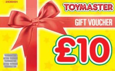 David Rogers Toymaster £10 Voucher - David Rogers Toymaster