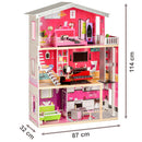Isabella's Wooden Doll House