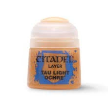 Warhammer Tau Light Ochre Layer Paint 22-42 - David Rogers Toymaster