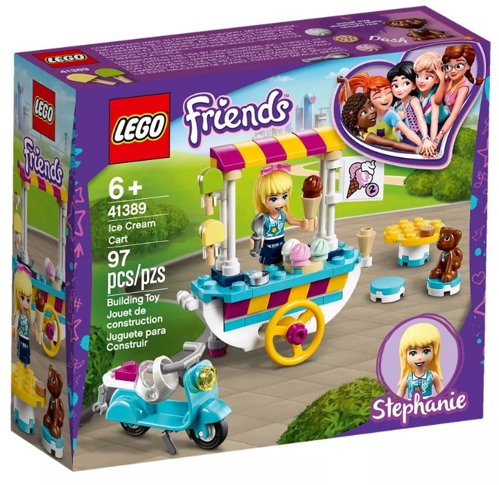 Lego Friends 41389 Ice Cream Cart - David Rogers Toymaster
