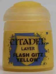 Warhammer Flash Gitz Yellow Layer Paint 22-02 - David Rogers Toymaster
