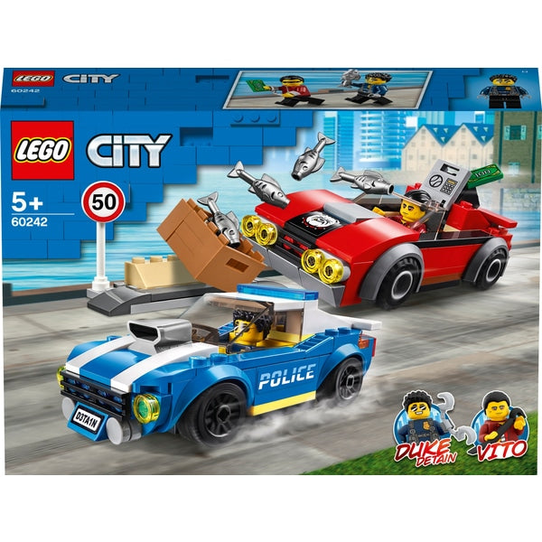 Lego City 60242 Police Highway Arrest - David Rogers Toymaster