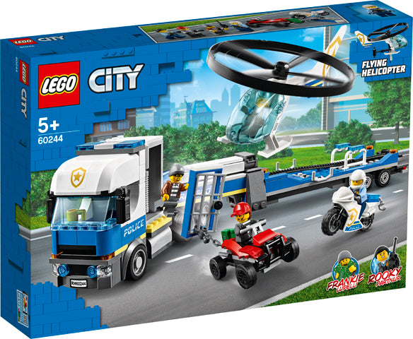 Lego City 60244 Police Helicopter Transporter - David Rogers Toymaster