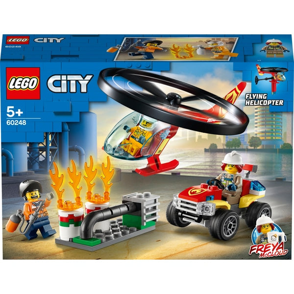 Lego City 60248 Fire Helicopter Response - David Rogers Toymaster