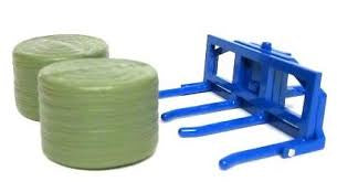 Britains 43141A1 Double Bale Lifter - David Rogers Toymaster