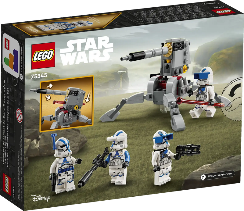 Lego Star Wars 75345 - 501st Clone Troopers Battle Pack