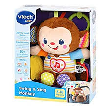 Vtech Baby Swing and Sing Monkey - David Rogers Toymaster