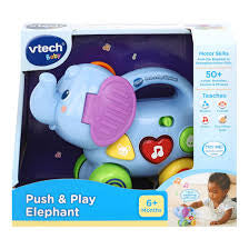 Vtech Baby Push and Play Elephant - David Rogers Toymaster