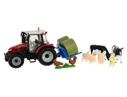 Britains 43205 Massey with Lifter and Animal - David Rogers Toymaster