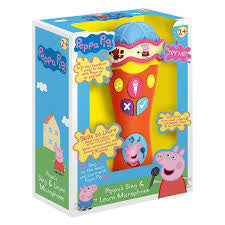 Peppa Pig Sing and Learn Microphone - David Rogers Toymaster