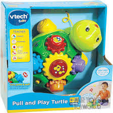 Vtech Pull and Play Turtle - David Rogers Toymaster