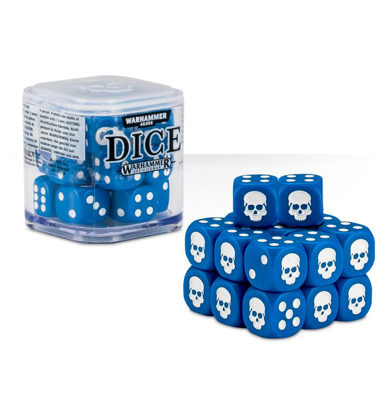 Games Workshop Citadel Dice Cube - Blue - David Rogers Toymaster