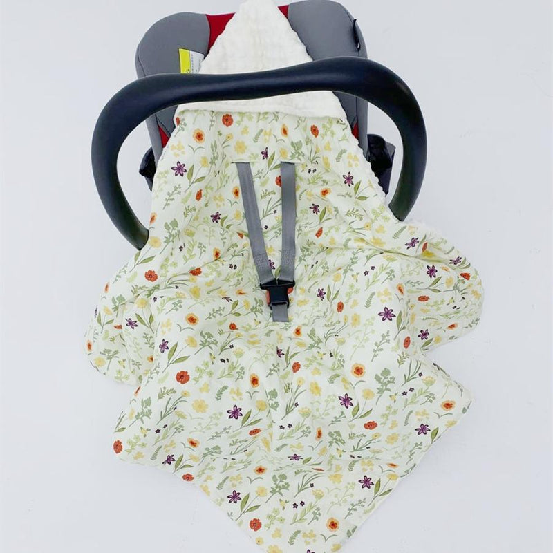 Little Love Blanket 3 Point- Poppy