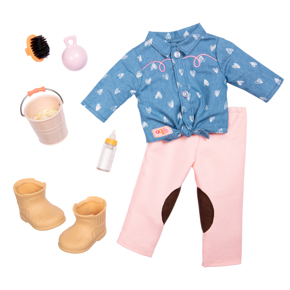 Horse riding our generation doll on sale