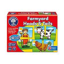 Orchard Toys Farmyard Heads and Tails - David Rogers Toymaster