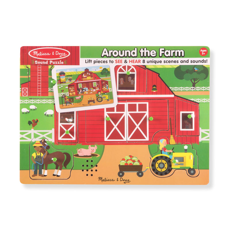 Melissa and Doug Barn Sound Puzzle - David Rogers Toymaster