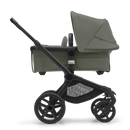 Bugaboo Fox 5 Carrycot And Seat Pushchair - Forrest Green/Black Chassis