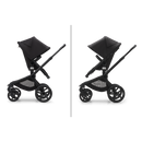 Bugaboo Fox 5 Carrycot And Seat Pushchair -Grey Melange/Graphite Chassis