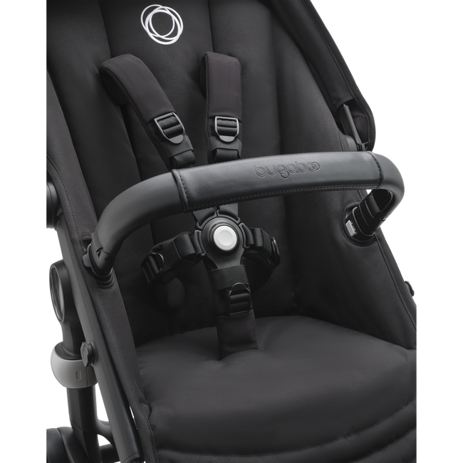 Bugaboo Fox 5 Carrycot And Seat Pushchair -Grey Melange/Graphite Chassis