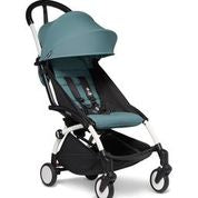 Babyzen YOYO2 Stroller White Frame - Aqua Colour Pack