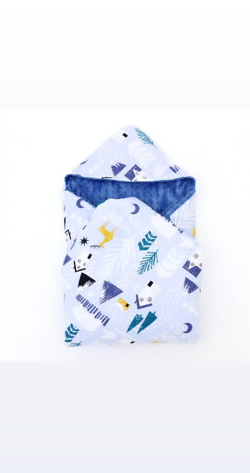 Little Love Blanket- Toddler Blanket- Winter Navy