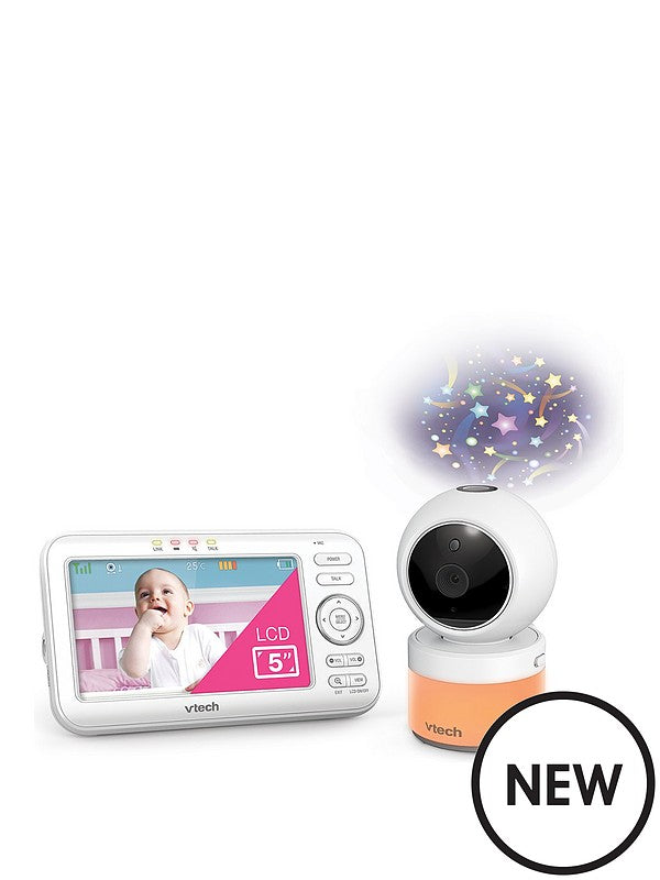 Vtech Pan & Tilt Video Monitor- with Night Light And Projection