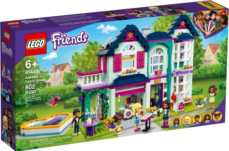 Lego Friends 41449 Andreas Family House 2021