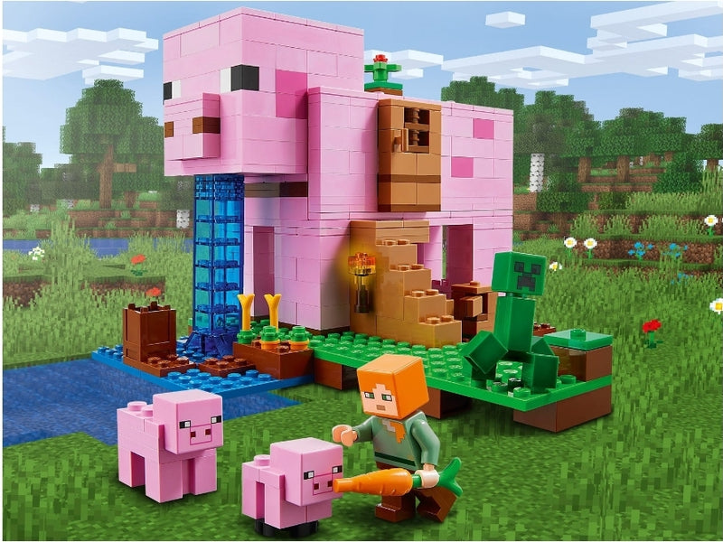 Lego Minecraft 21170 The Pig House 2021