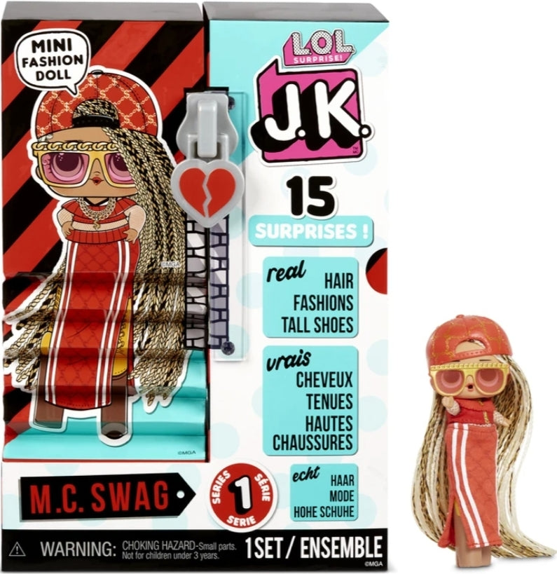 L.O.L Surprise J.K Mini Fashion Doll - M.C Swag