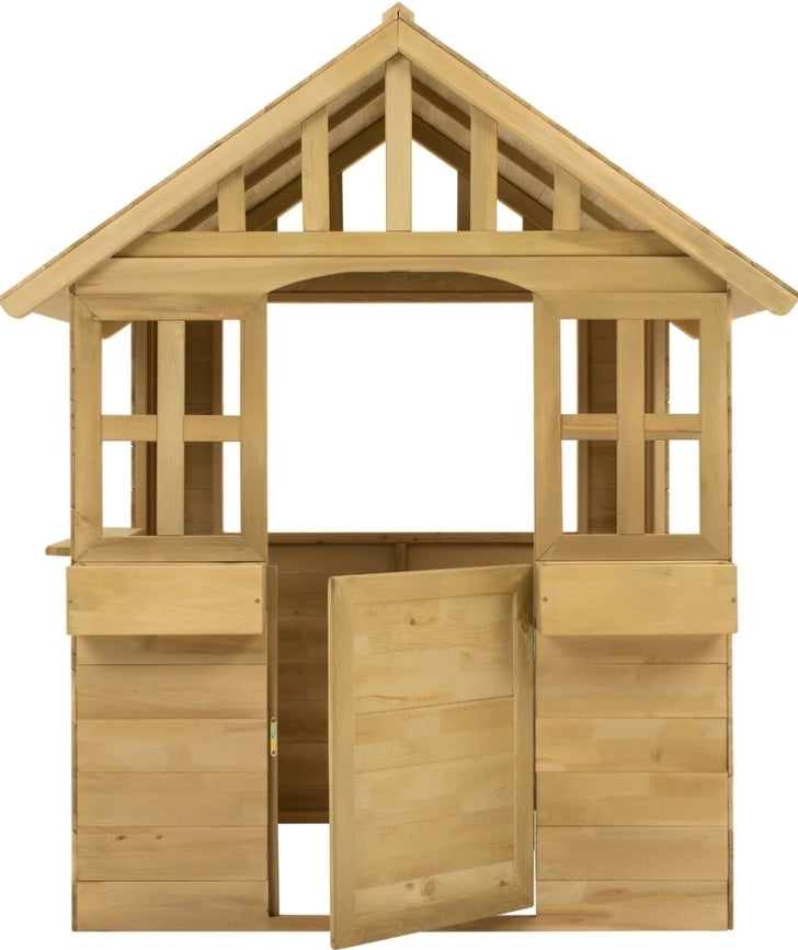 TP Wooden Cubby Playhouse