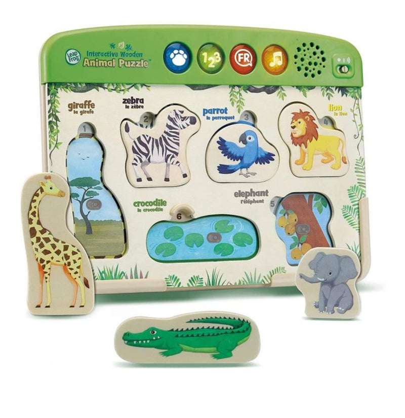 Leapfrog - Interactive Wooden Animal Puzzle
