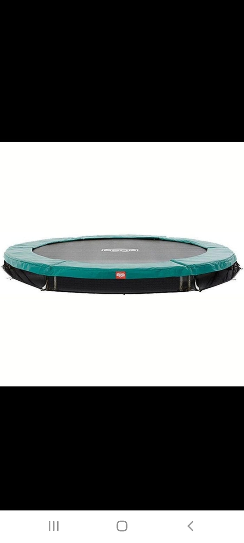 BERG 12.5 FT INGROUND TRAMPOLINE