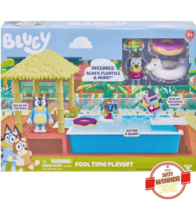 Bluey - Pool Time Playset