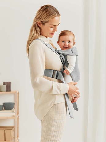 Baby Bjorn - Baby Carrier Mini - Light Grey - 3d Jersey