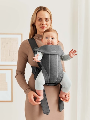 Baby Bjorn - Baby Carrier Mini - Dark Grey - 3D Jersey