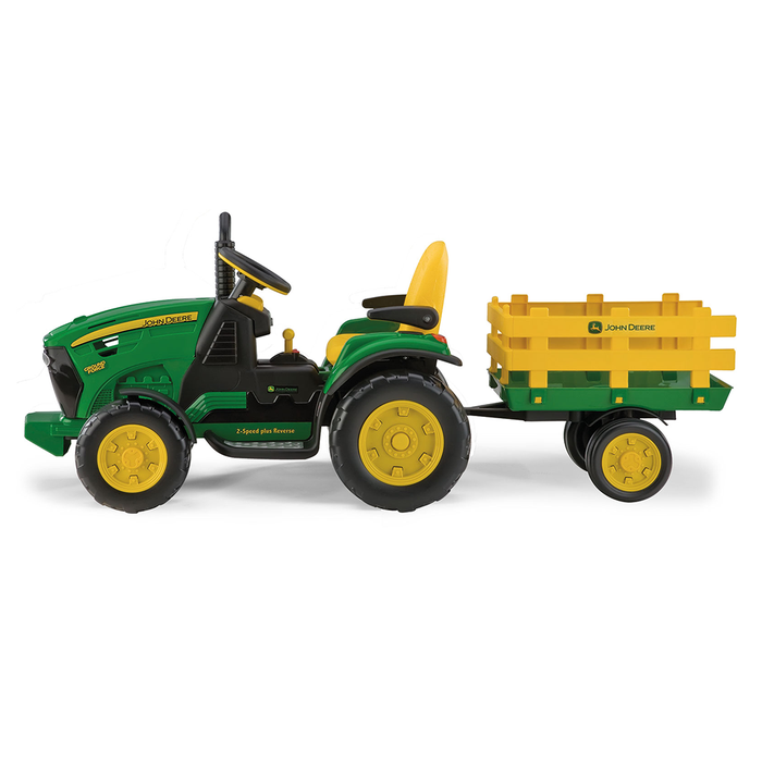 John Deere 12V Tractor and Trailer