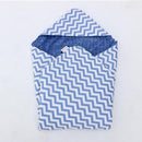 Little Love Blanket Blue Chevron - David Rogers Toymaster