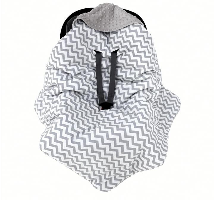 Little Love Blanket Grey Chevron - David Rogers Toymaster