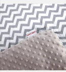 Little Love Blanket Grey Chevron - David Rogers Toymaster