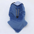 Little Love Blanket Blue Chevron - David Rogers Toymaster