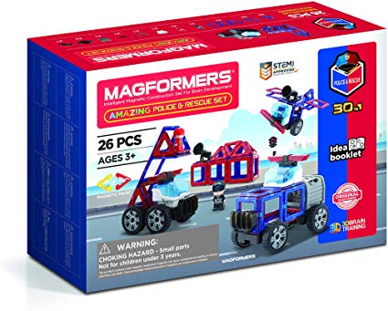 Magformers Police and Rescue Set - David Rogers Toymaster